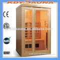 Canada hemlock 2 person sauna cabin Home far infrared sauna